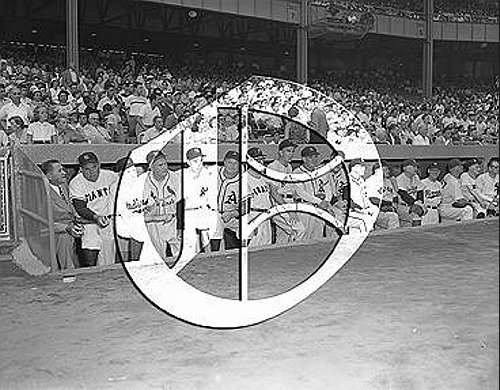 Old Timers at Yankee Stadium55N0174